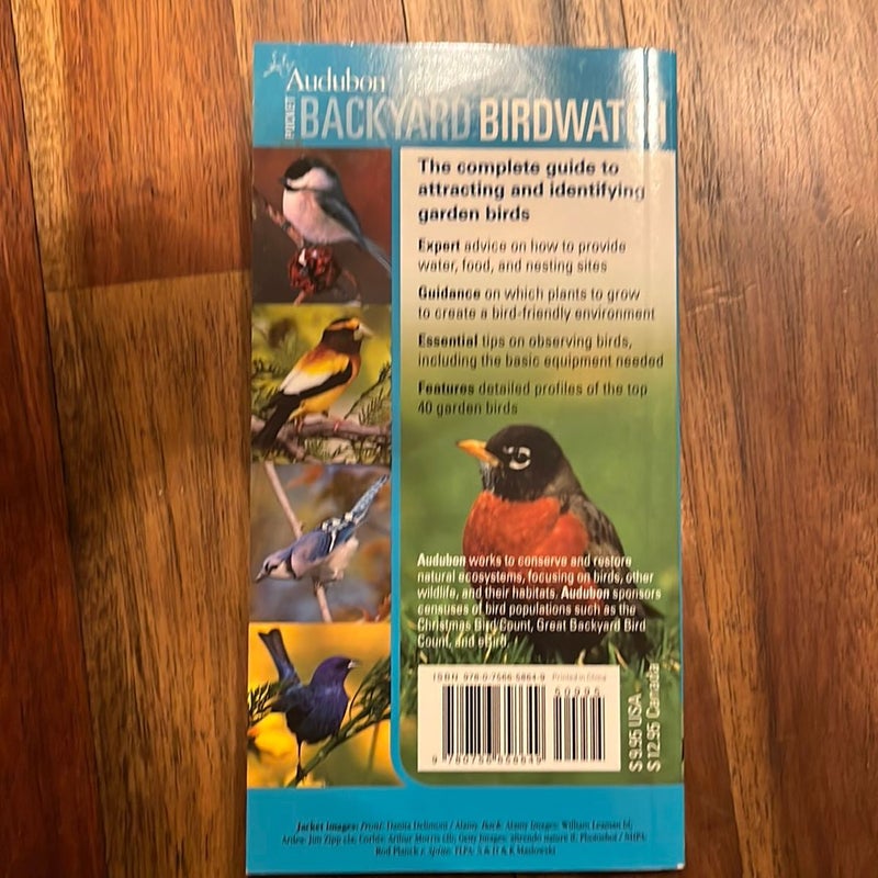 Audubon Pocket Backyard Birdwatch, 2nd Edition