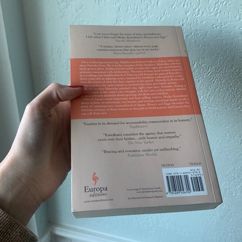 Breasts and Eggs by Mieko Kawakami, Paperback Pangobooks