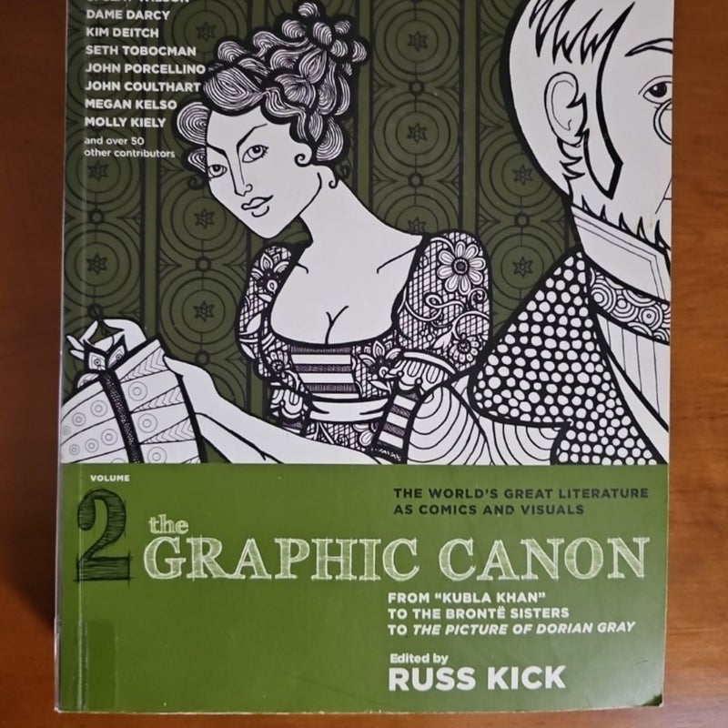 The Graphic Canon, Volumes 1 and 2, by Russ Kick: Comics and Visuals