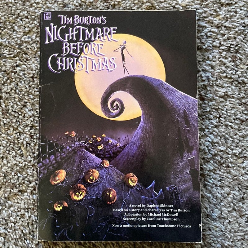 Tim Burton's Nightmare Before Christmas Junior Novel