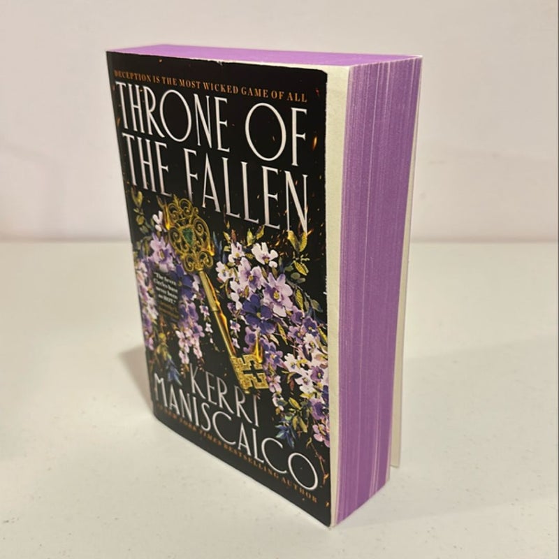 Throne of the Fallen (Prince of Sin, 1)