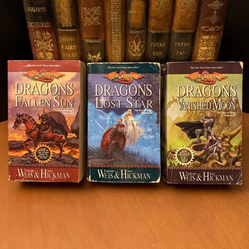 DragonLance: Complete War of Souls Trilogy: Dragons of a Fallen Sun, Dragons of a Lost Star, Dragons of a Vanished Moon