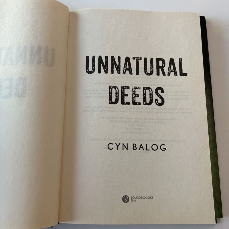 Unnatural Deeds