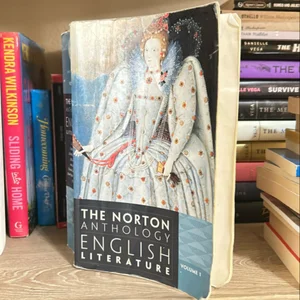 Norton Anthology of English Literature, the Major Authors, 10th Edition, Volume A