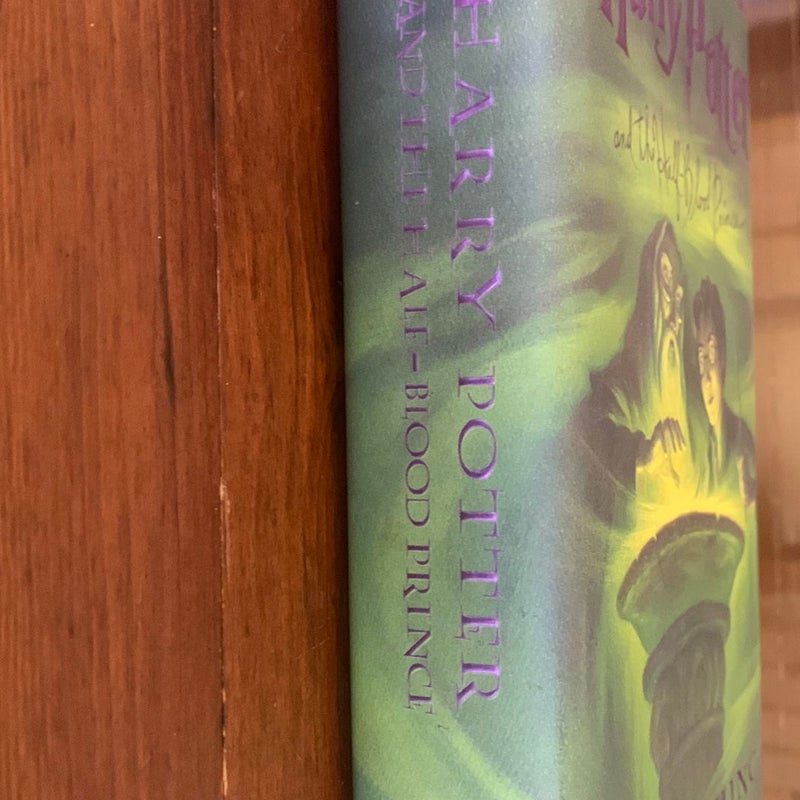 Harry Potter and the Half-Blood Prince First Edition with misprint 