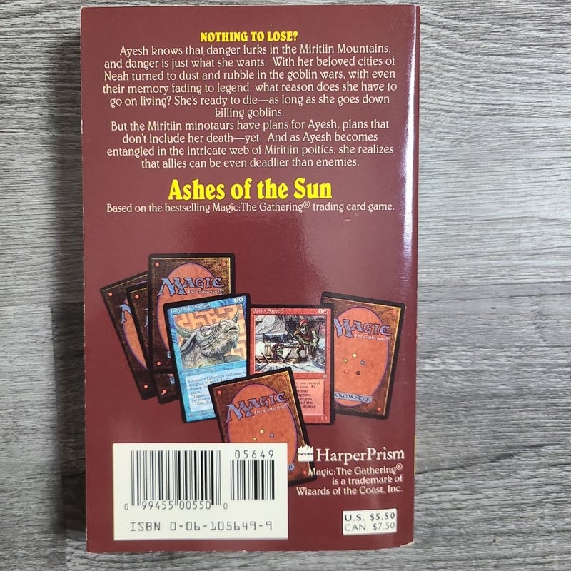 Ashes of the Sun magic the gathering