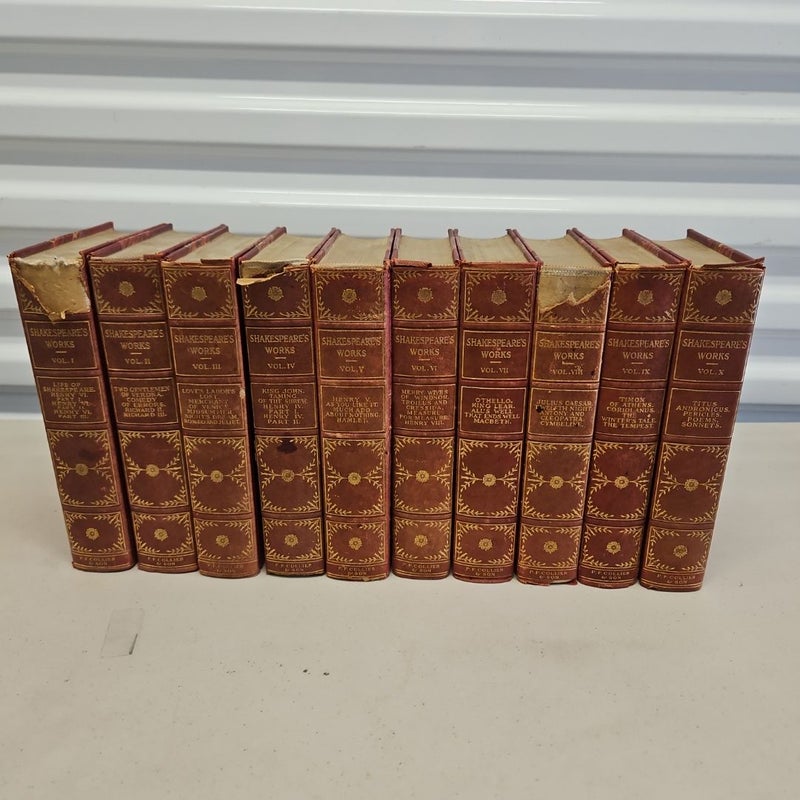 The Works of William Shakespeare in Ten Volumes 