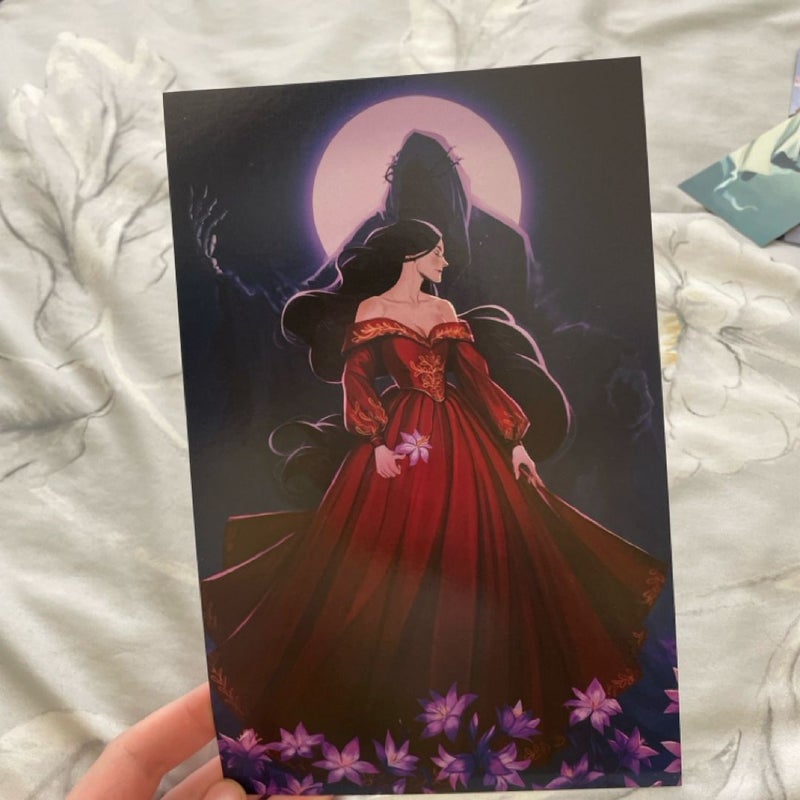 Fairyloot Art & Letter from Author 