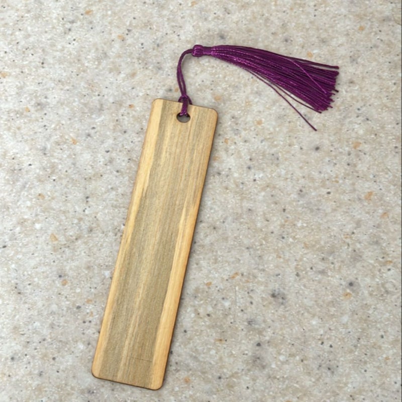 Wooden Bookmark 