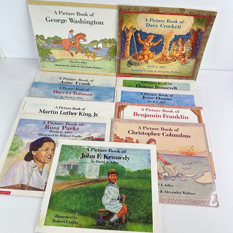 A Picture Book of Series bundle-Lot of 11