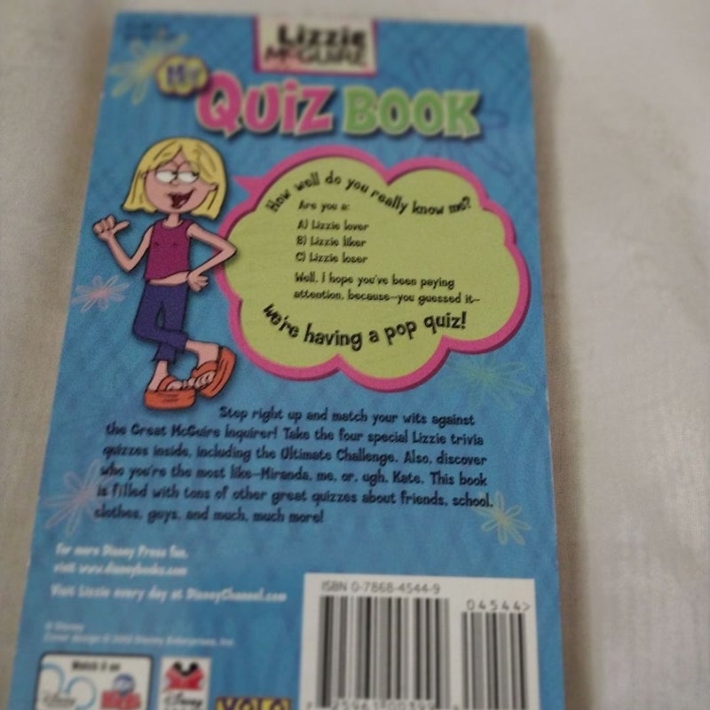 Lizzie McGuire My Quiz Book 