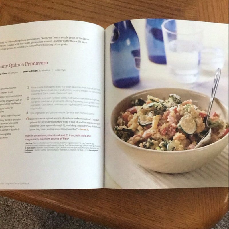 Betty Crocker Living with Cancer Cookbook