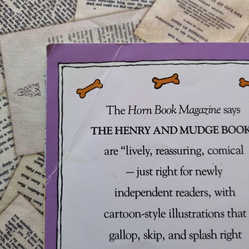 Henry and Mudge: and the Bedtime Thumps; in Puddle Trouble; and the Long Weekend