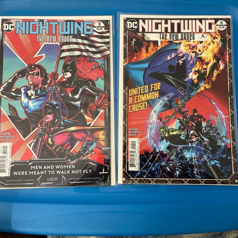 Nightwing: “The New Order” full set 