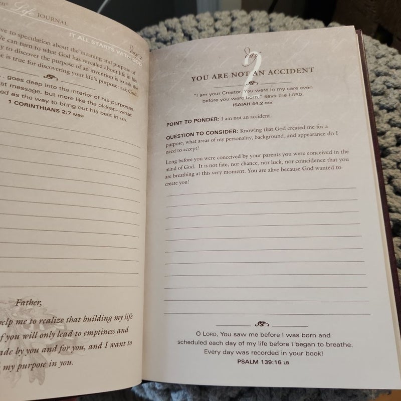 The Purpose-Driven Life Prayer Journal