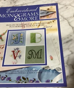 Embroidered monograms & more