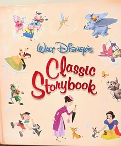 Walt Disney's Classic Storybook Hardback Book EUC 