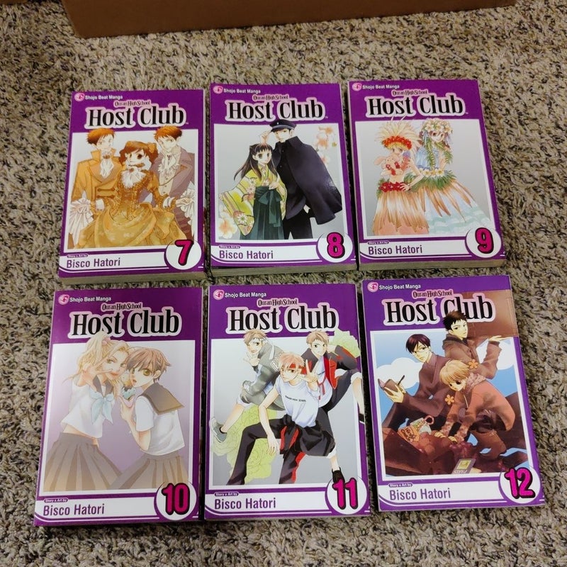 Ouran High School Host Club, Volumes 1-12
