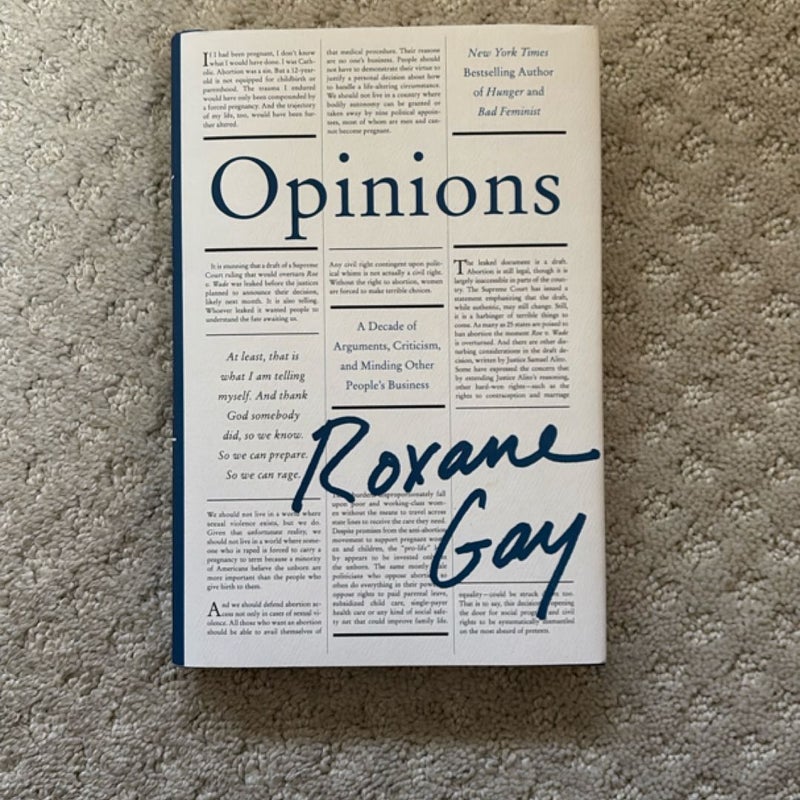 Opinions