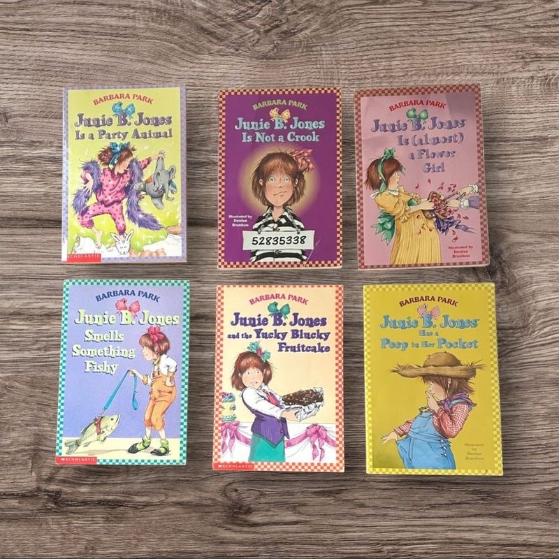 Junie B. Jones Lot of 6 Books