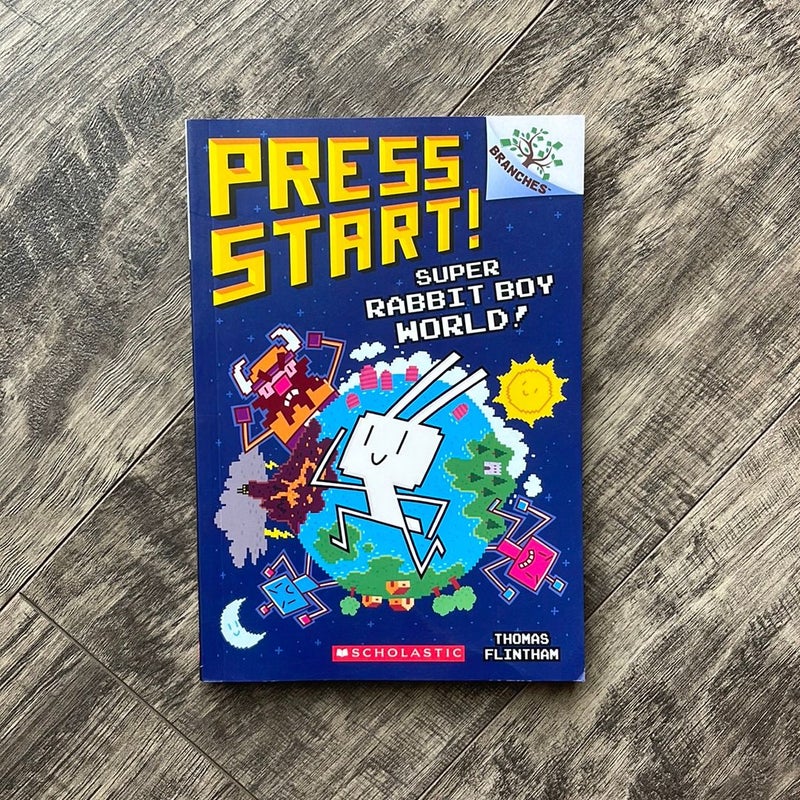 Super Rabbit Boy World!: a Branches Book (Press Start! #12)