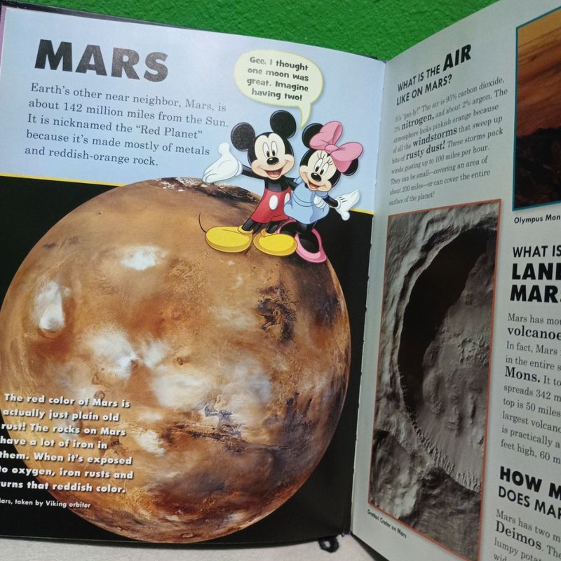Disney Learning Wonderful World of Space by Thea Feldman
