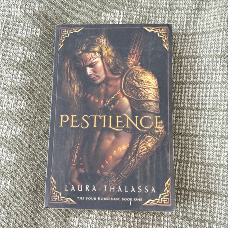 Pestilence (the Four Horsemen Book #1) Origional Cover