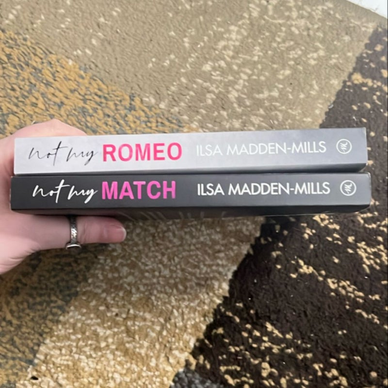 Not My Romeo & Not My Match *Double Signed Bookplate Bundle*