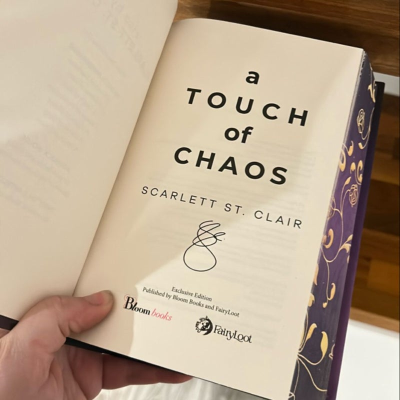 A touch of darkness Fairyloot SE series 