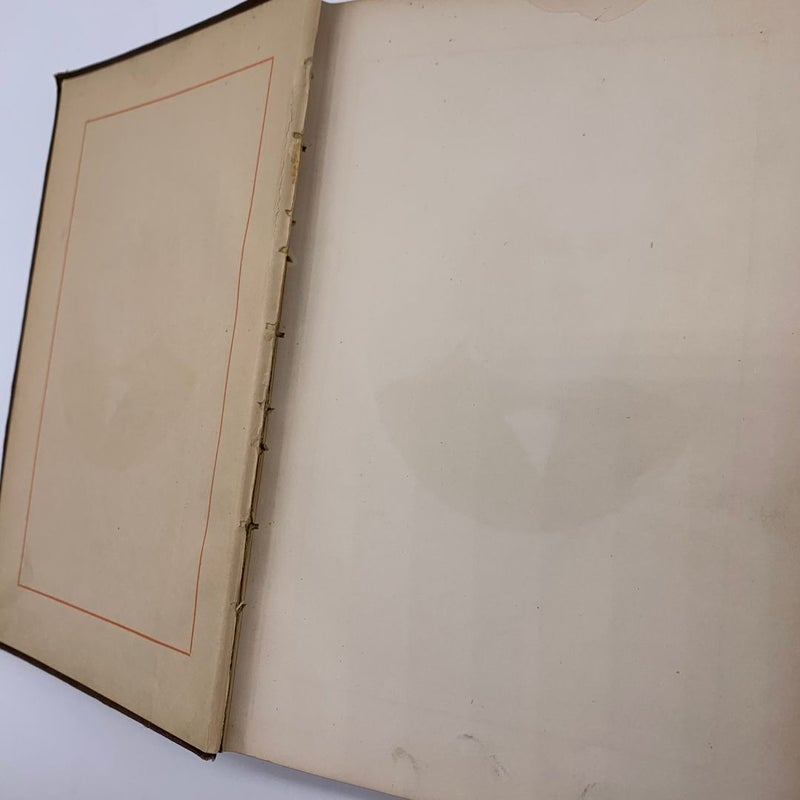 Antique 1883 Longfellow Poems Illustrated Houghton, Mifflin and Company 