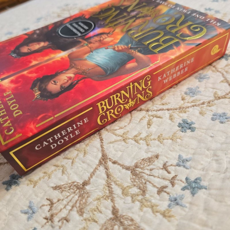 Burning Crowns - Waterstones Signed Edition