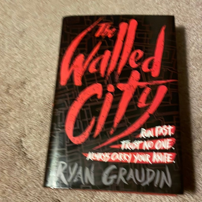 The Walled City autographed 1st edition 