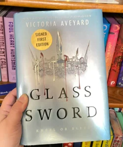 Glass Sword - 1st edition signed 