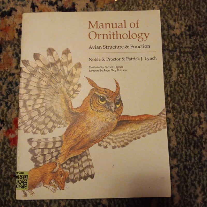 Manual of Ornithology