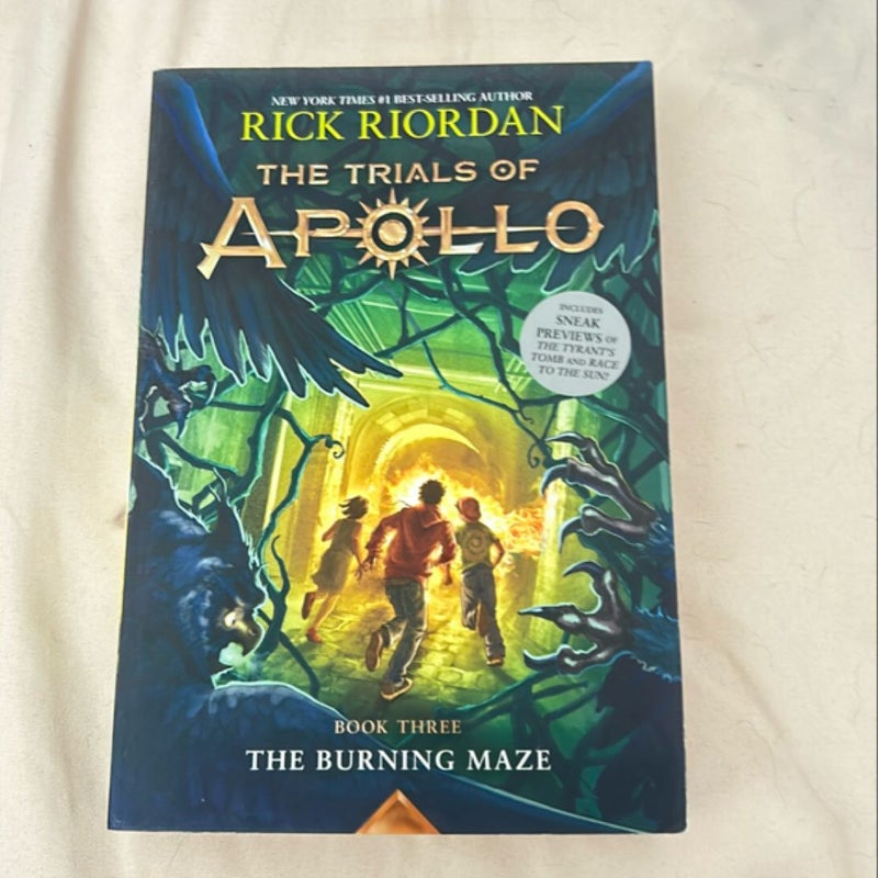 The Burning Maze (Trials of Apollo, the Book Three)