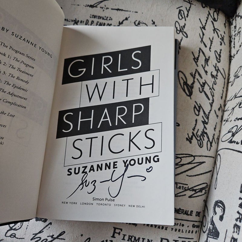 Girls with Sharp Sticks *SIGNED*