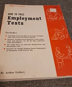 How To Pass Employment Tests