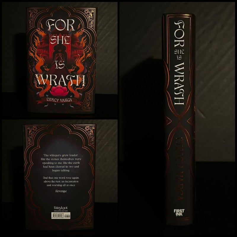 For She Is Wrath - Fairyloot Bundle