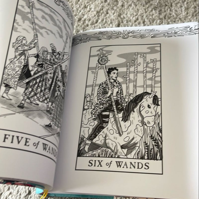 Modern Witch Tarot Coloring Book