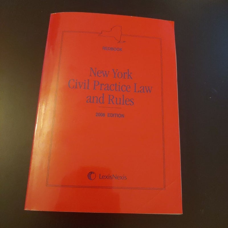 Redbook New York Civil Practice Law and Rules