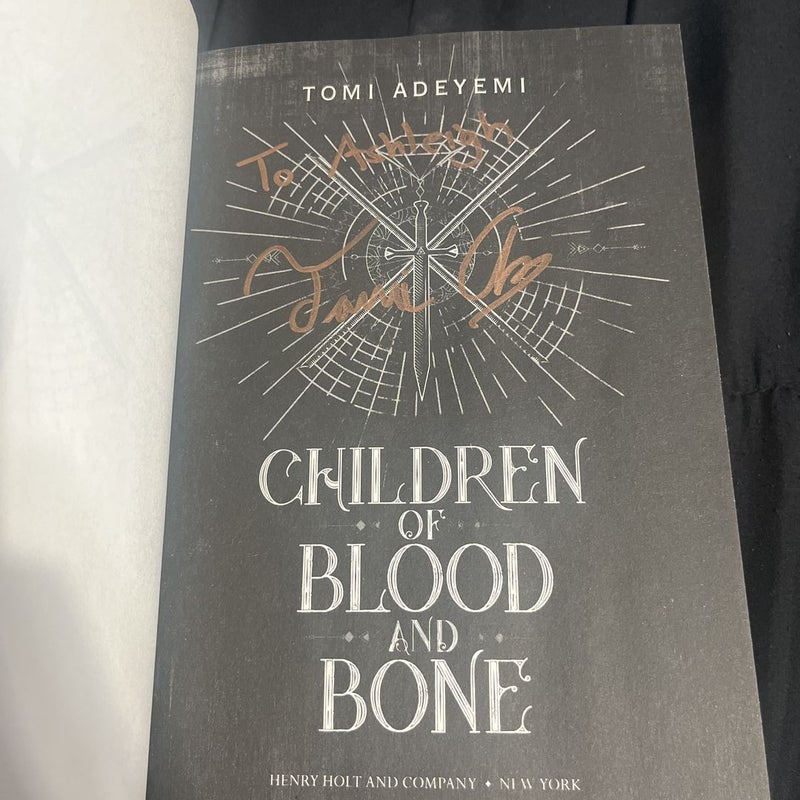 Children of Blood and Bone (Signed Copy)