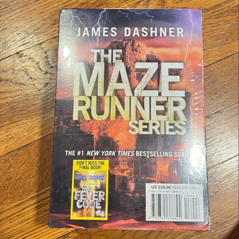 The Maze Runner Series (4-Book)