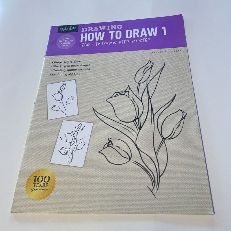 Step-by-step drawing book