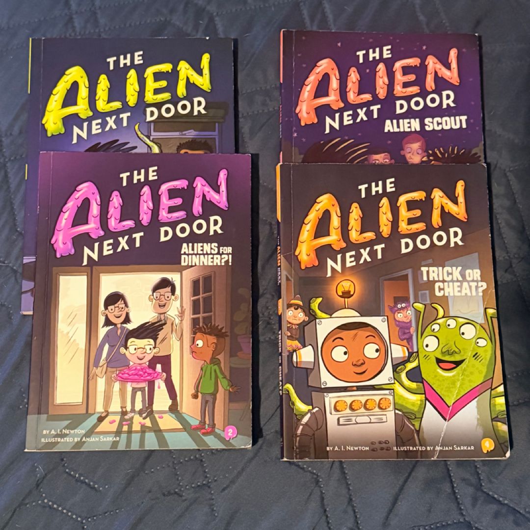 The Alien Next Door: Books 1-4