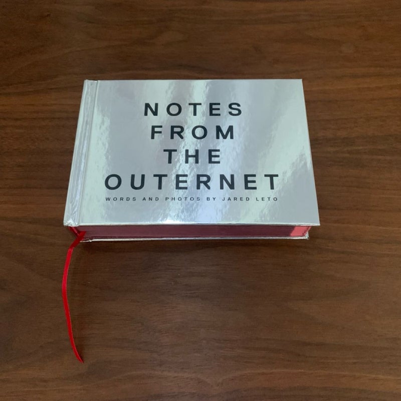 SIGNED Notes from the Outernet Book 1/2010
