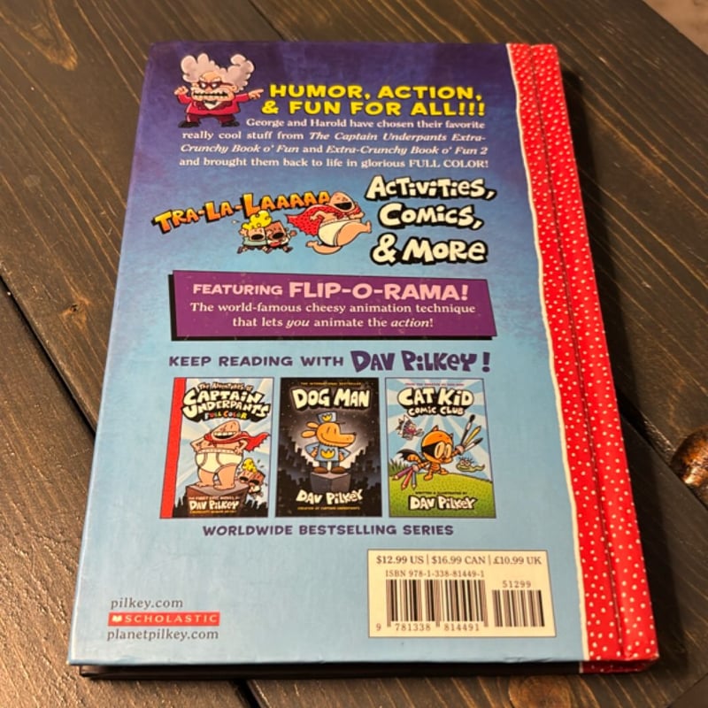 The Captain Underpants Double-Crunchy Book o' Fun: Color Edition (from the Creator of Dog Man)