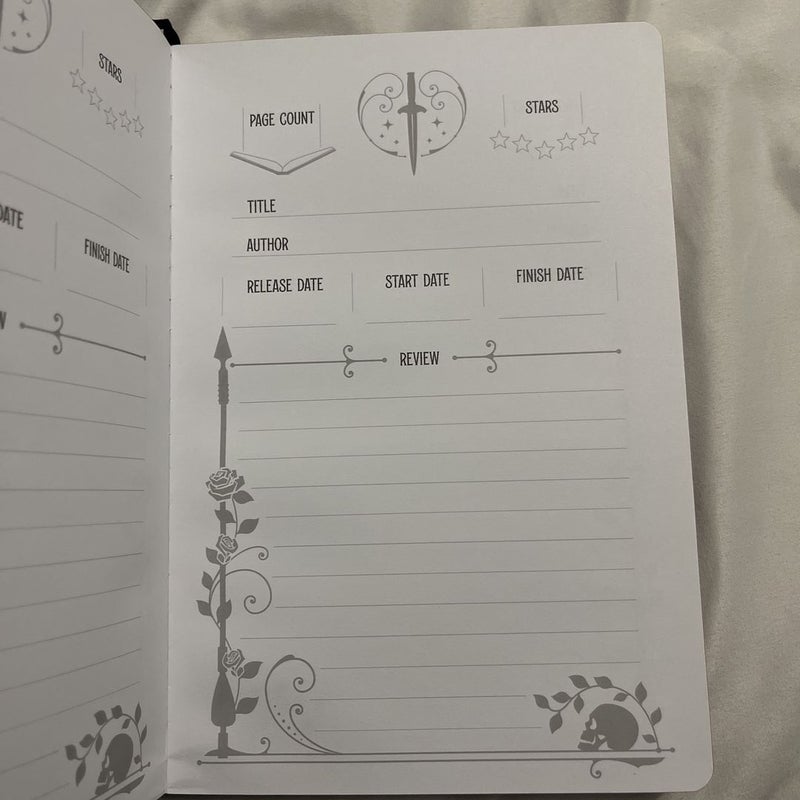 From Blood and Ash 🩸 Book Journal/Sprayed Edges!!
