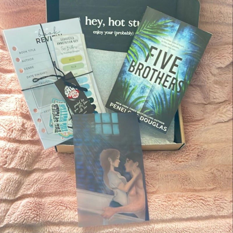 ✨Special Edition ✨Five Brothers 🌶️Probably Smut Book Box