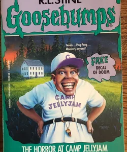 TRUE 1st Printing GOOSEBUMPS #33 The Horror At Camp Jellyjam 1995, Teen Horror Series 