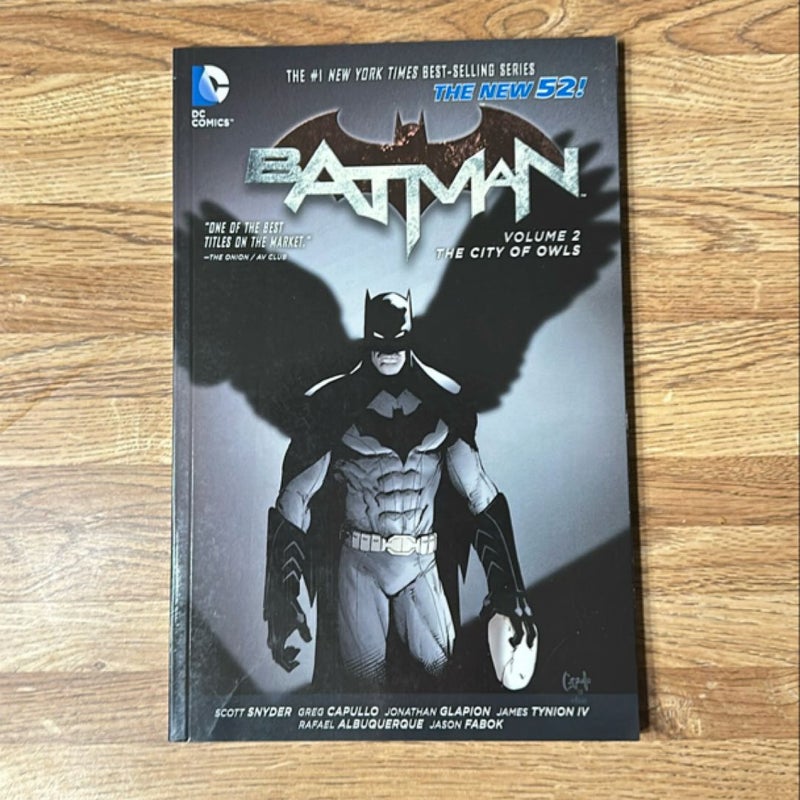 Batman Vol 2 City of Owls New 52